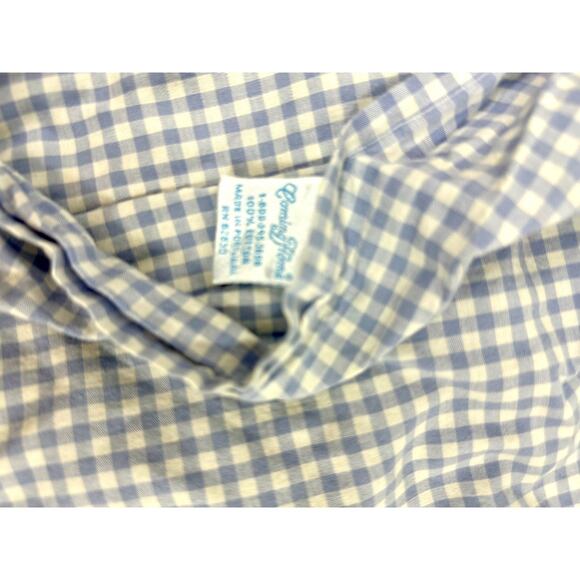 pair of Cornflower blue ruffled standard pillowcases/ shams - Picture 3 of 5